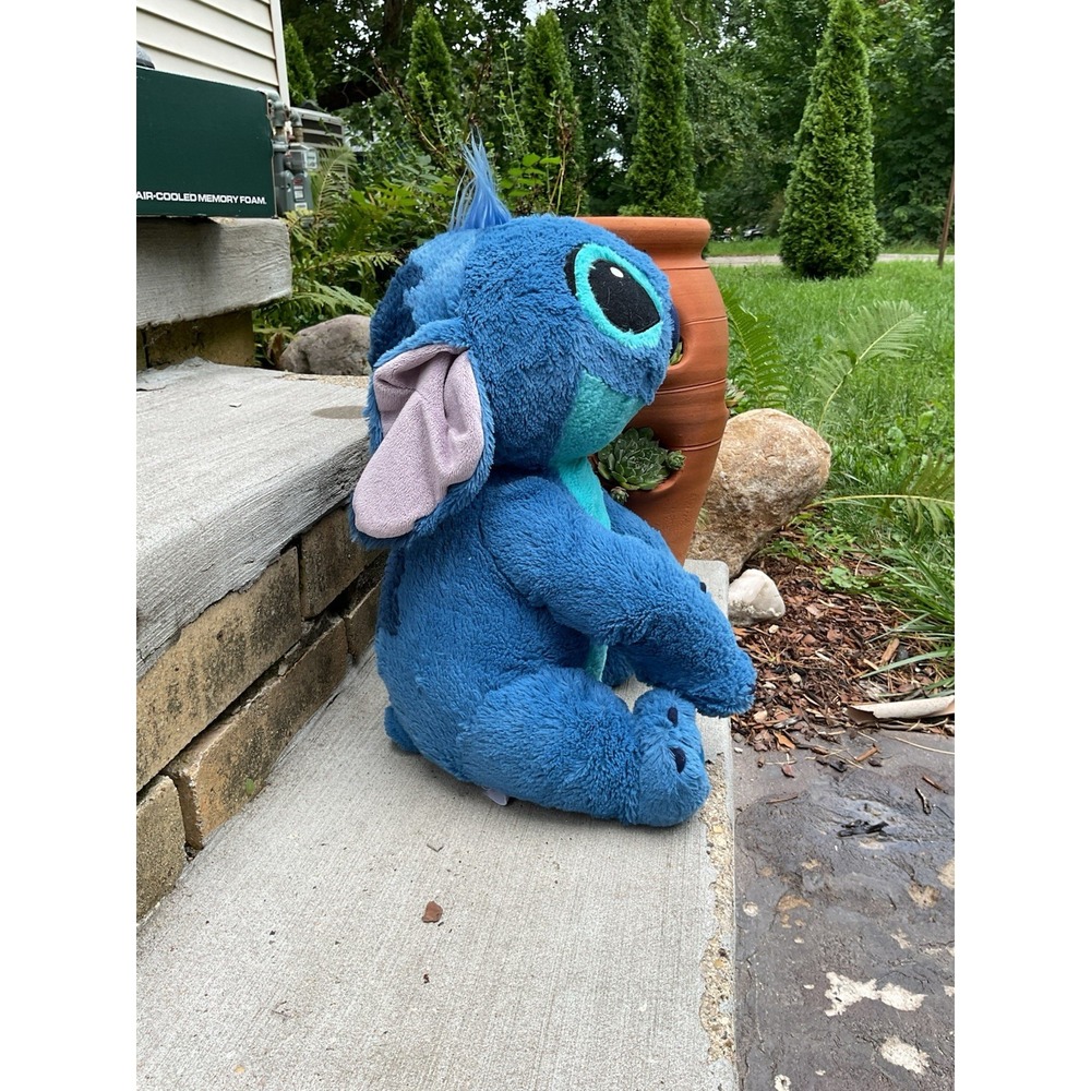 Disney Parks STITCH Plush 15." Stuffed Animal Large LILO And STITCH
